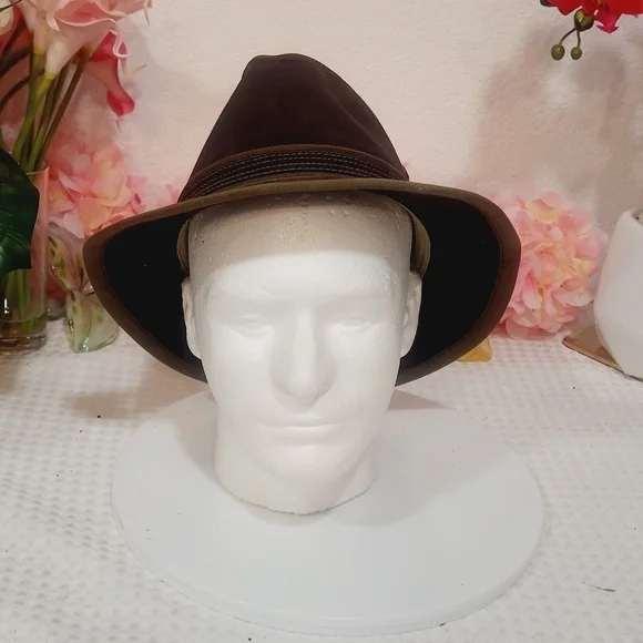 STETSON 150th Aniversary Cotton Safari Style Hat Size Medium - Picture 6 of 9